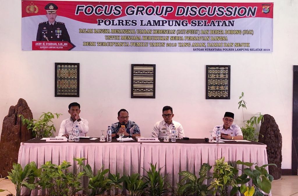 Akademisi UBL Menjadi Nara Sumber Tangkal Hoax dan Hate Speech