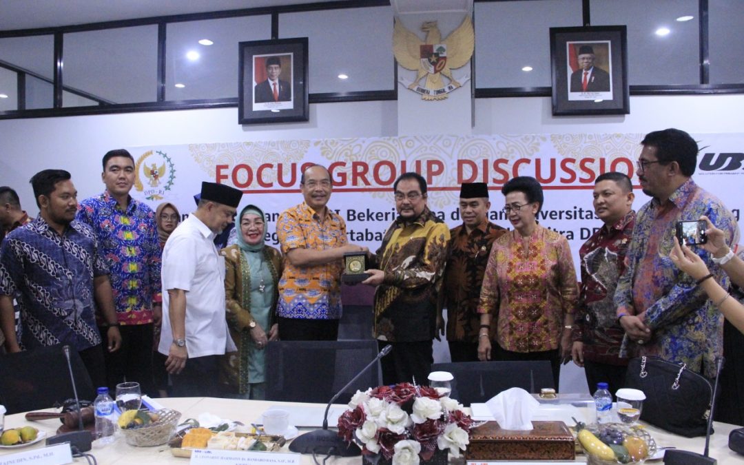 UBL Gelar Focus Discussion Bersama Badan Kehormatan DPD RI