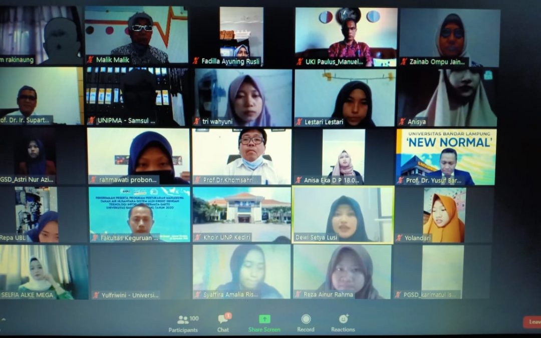 UBL Sambut Peserta Pertukaran Mahasiswa Tanah Air Nusantara