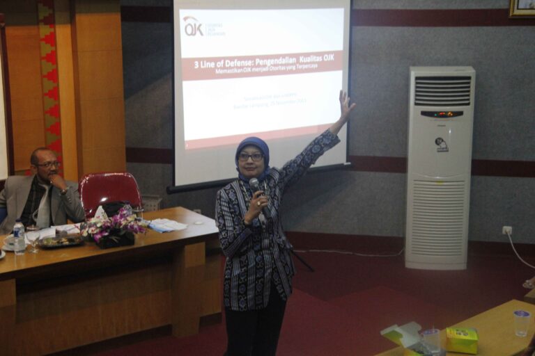 PSPAK UBL : OJK Bangun Good Governance Industri Jasa Keuangan