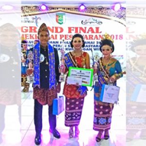 Tiga Mahasiswa UBL Menjadi Juara Muli Mekhanai Pesawaran 2018