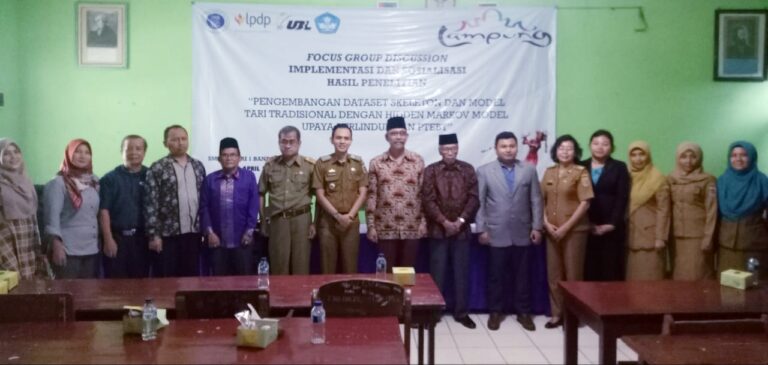 UBL, PPTIK ITB dan Disdikbud Lampung Implementasikan dan Sosialisasi Sistem Pembelajaran Interaktif Tari Sigeh Penguten