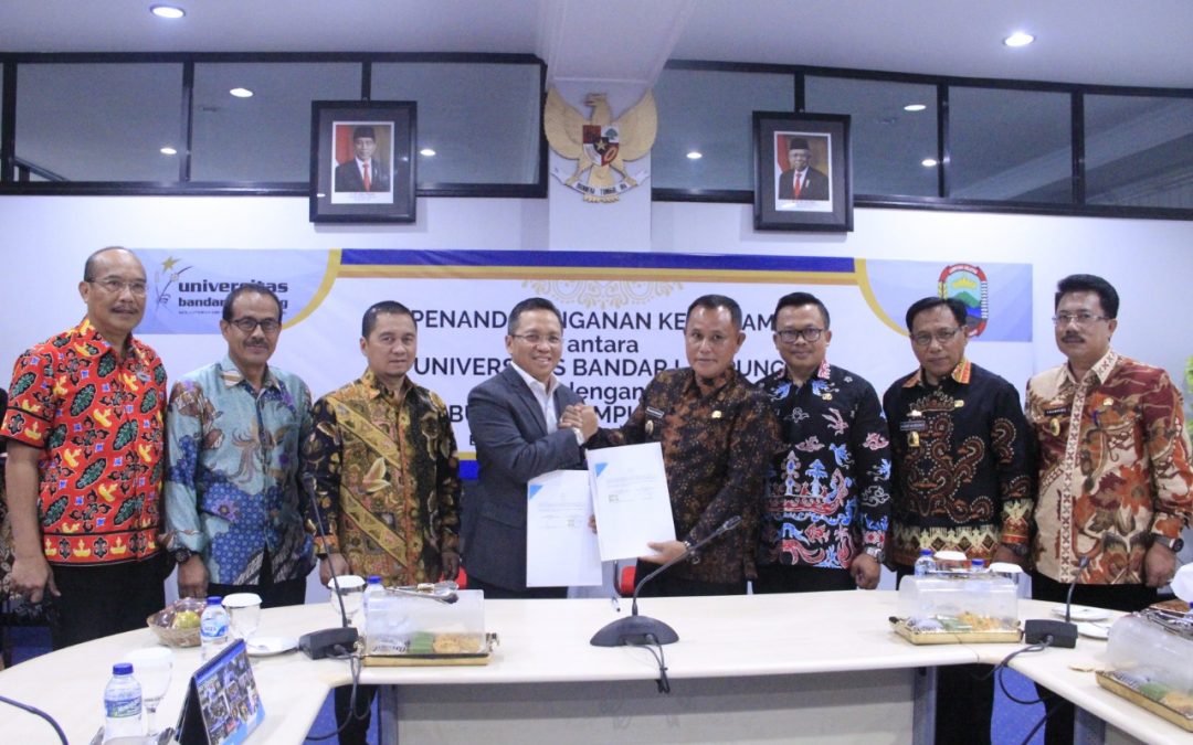 UBL Tandatangani MoU dan PKS dengan Kabupaten Lampung Selatan