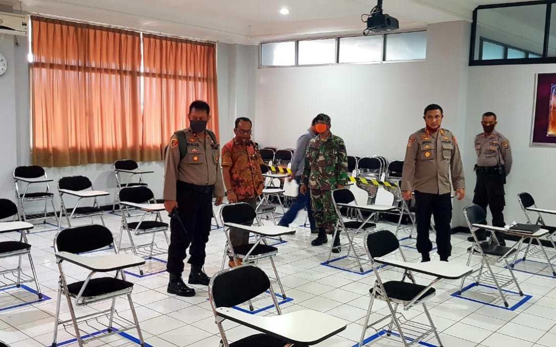 Tim Gugus Tugas COVID-19 TNI POLRI Tinjau Persiapan New Normal UBL