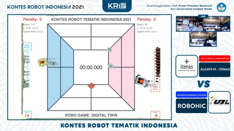 Mahasiswa Universitas Terbaik Sumbagsel UBL Menjadi Finalis Kontes Robot Indonesia 2021