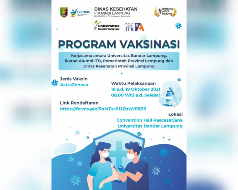 Universitas Terbaik Sumbagsel UBL Kembali Menggelar Program Vaksinasi