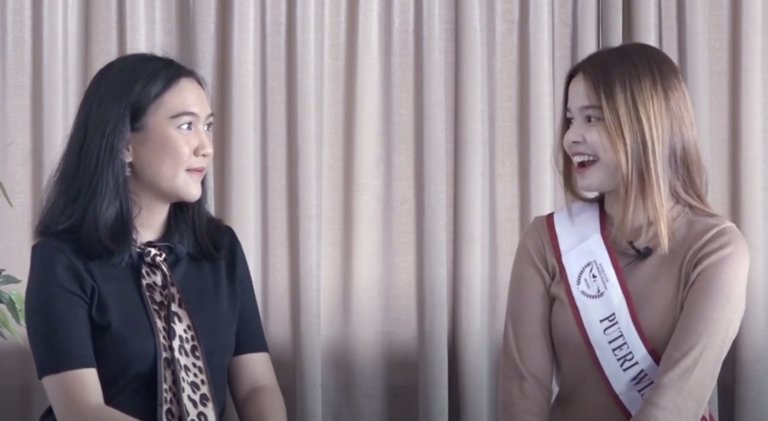 Rebecca Mahasiswi UBL Pemenang Putri Wisata Nusantara 2021