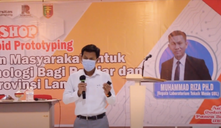 Gelar Workshop Robotik dan Rapid Prototyping se-Lampung, Tim PKM UBL libatkan Siswa dan Mahasiswa