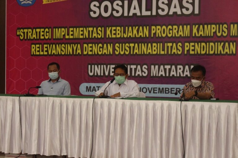 Akademisi UBL Jadi Pemateri Sosialisasi Implementasi Program MBKM Unram