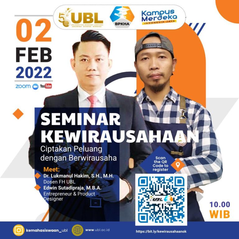 UBL Gelar Seminar Kewirausahaan