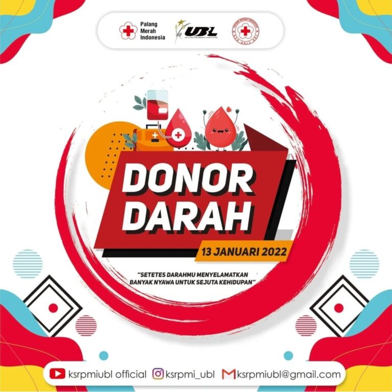 Dies Natalis ke 50 tahun, UBL bersama PMI Lampung Gelar Donor Darah