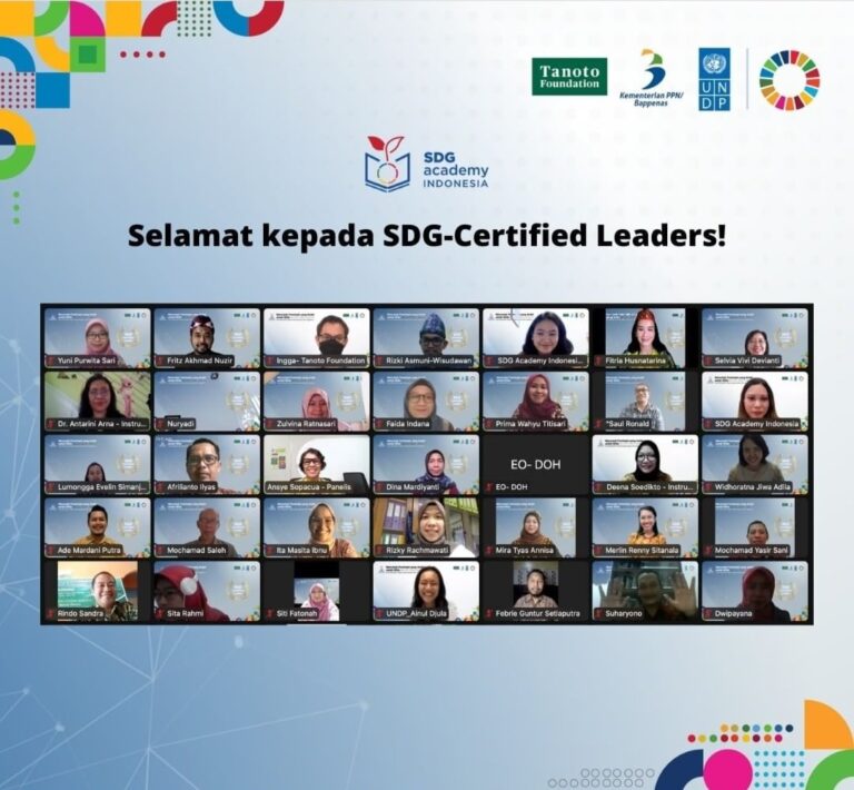 Akademisi UBL Lulus sebagai SDG-Certified Leader