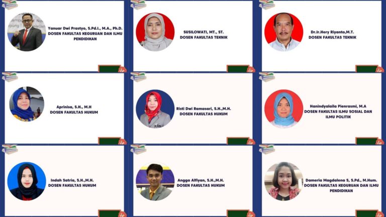 9 Dosen UBL Lolos Seleksi DPL Kampus Mengajar Indonesia 2022