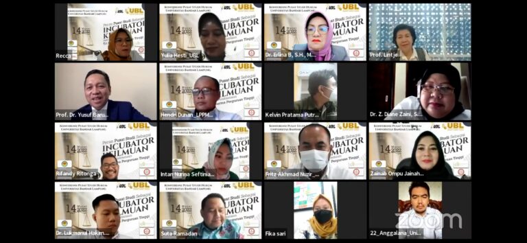 UBL Sukses Gelar Konferensi Pusat Studi Hukum