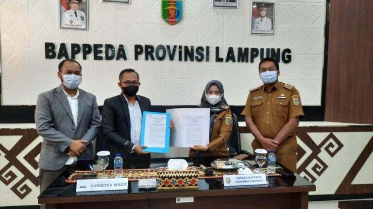 UBL Lakukan Kerjasama Dengan Bappeda Provinsi Lampung Dalam Program Magang MBKM SDGs