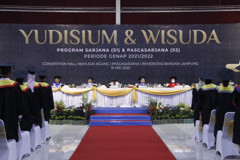 UBL Sukses Gelar Yudisium dan Wisuda Dengan Meluluskan 964 Mahasiswa