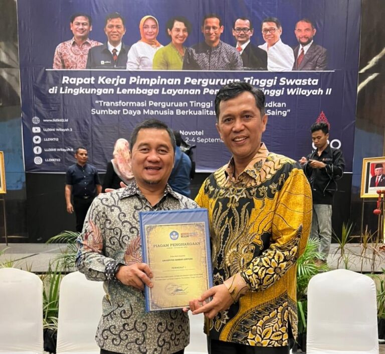 Keren!, 4 Tahun Berturut Turut UBL Raih Penghargaan Universitas Terbaik se Sumbagsel