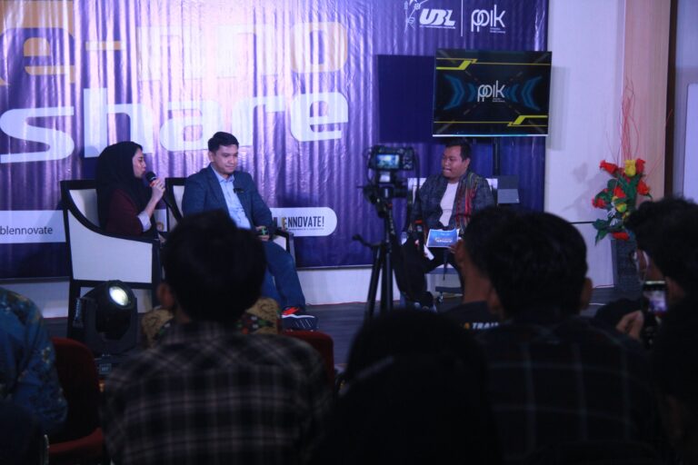 PPIK Universitas Bandar Lampung Gelar TalkShow e-nno share “Beauty Of Innovation”