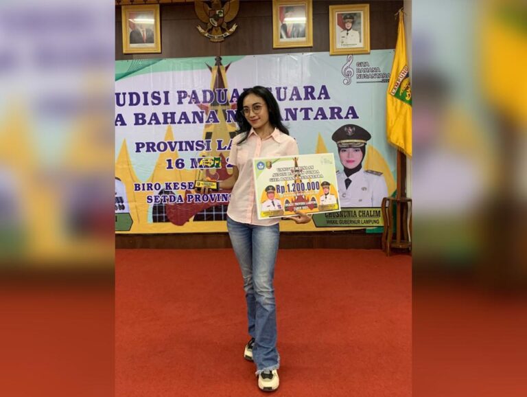 Lolos Seleksi Gita Bahana Nusantara, Mahasiswi UBL Wakili Lampung Tampil di Istana Negara Jakarta