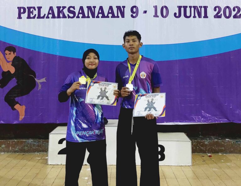 UKM PSHT UBL Mendapatkan 2 Mendali Di Kejuaraan  Open Tournament Pencak Silat STKIP Rosalia Cup 1