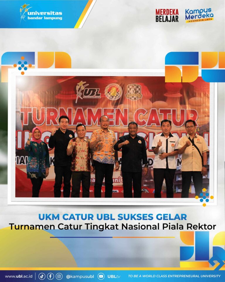 UKM Catur UBL Sukses Gelar Turnamen Catur Tingkat Nasional Piala Rektor