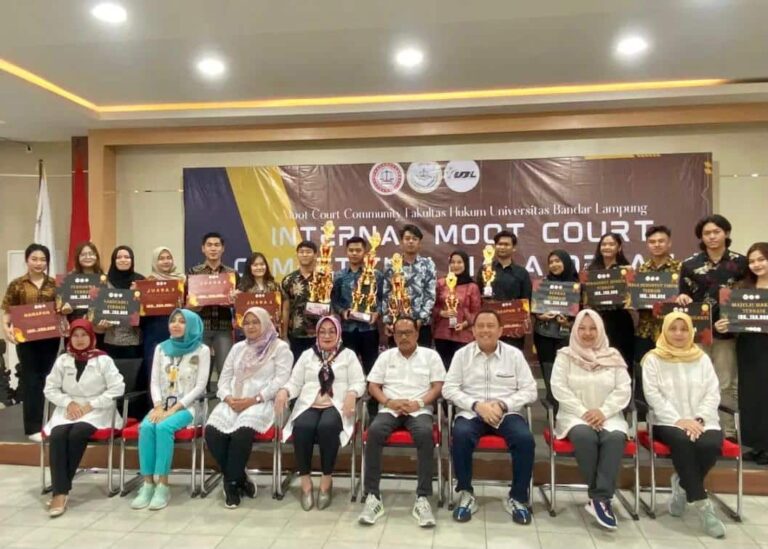 Kompetisi Peradilan Semu Piala Dekan Hukum UBL 2024 Sukses Digelar
