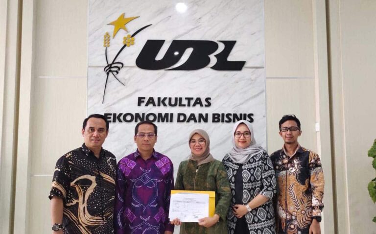 Prodi Akuntansi FEB UBL Resmi Ditetapkan Sebagai TUK Sertifikasi Teknisi Akuntansi