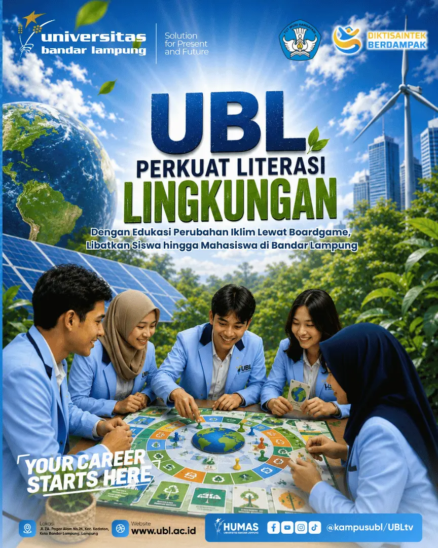 Universitas Bandar Lampung perkuat literasi lingkungan melalui edukasi perubahan iklim bersama mahasiswa